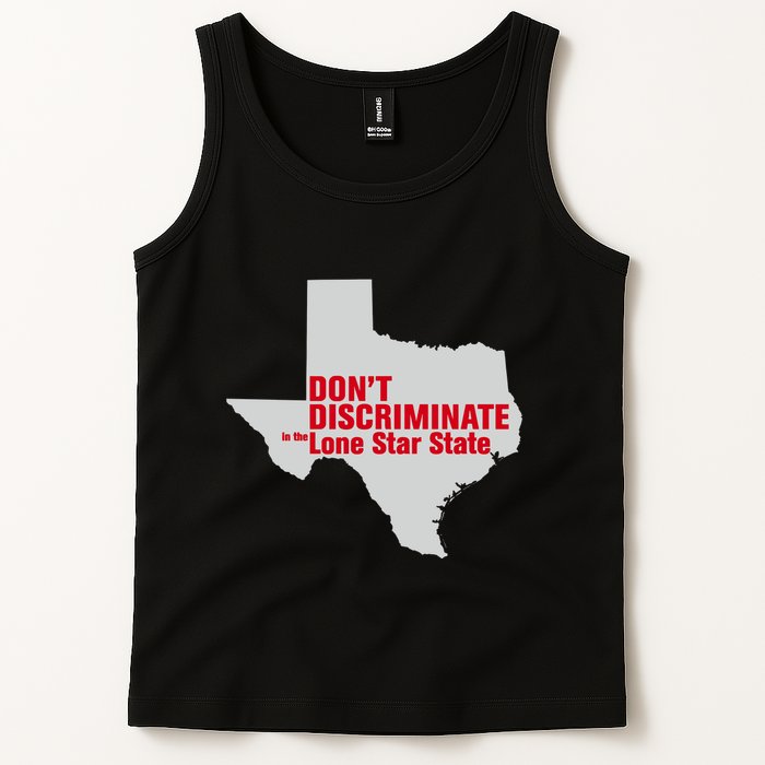 DonT Discriminate In The Lone Star State Tank Top