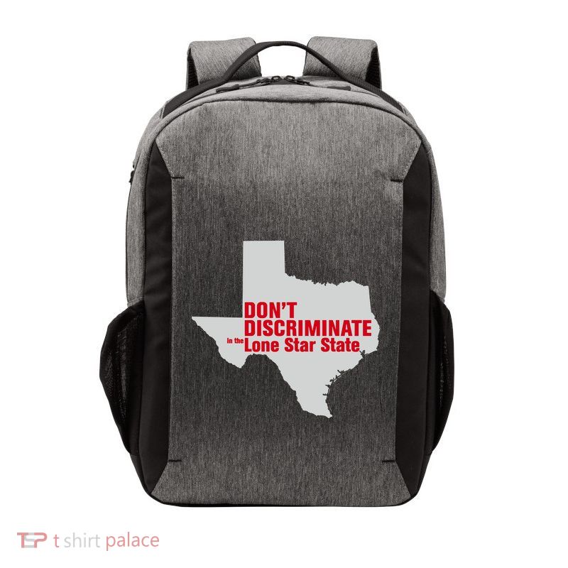 DonT Discriminate In The Lone Star State Vector Backpack