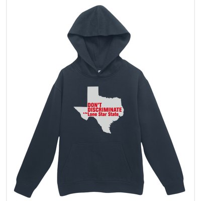 DonT Discriminate In The Lone Star State Urban Pullover Hoodie