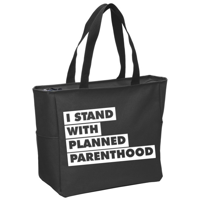 Danny Devito I Stand With Planned Parenthood Zip Tote Bag
