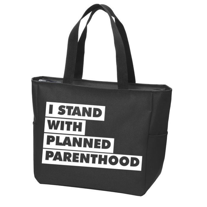 Danny Devito I Stand With Planned Parenthood Zip Tote Bag