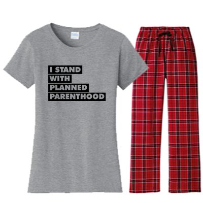 Danny Devito I Stand With Planned Parenthood Women's Flannel Pajama Set