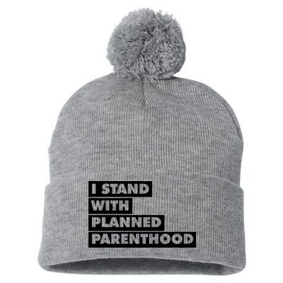Danny Devito I Stand With Planned Parenthood Pom Pom 12in Knit Beanie