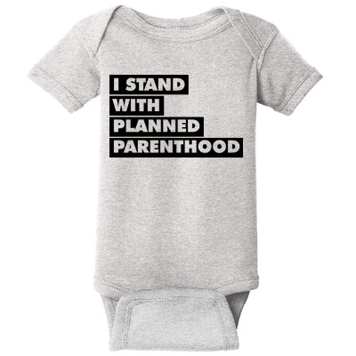 Danny Devito I Stand With Planned Parenthood Baby Bodysuit
