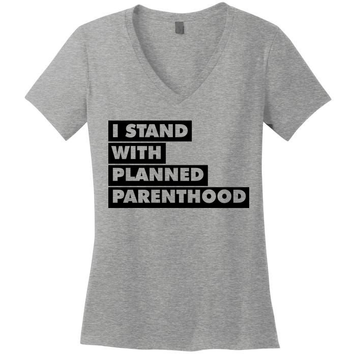 Danny Devito I Stand With Planned Parenthood Women's V-Neck T-Shirt