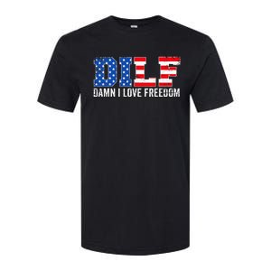 Dilf Damn I Love Freedom Softstyle CVC T-Shirt