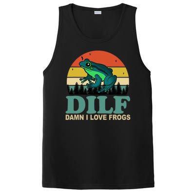 DILF Damn I Love Frogs PosiCharge Competitor Tank