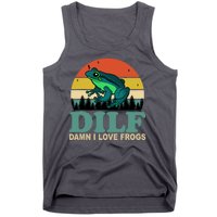 DILF Damn I Love Frogs Tank Top