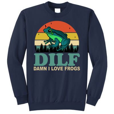 DILF Damn I Love Frogs Sweatshirt