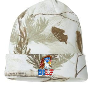 Dilf Damn I Love Freedom Eagle Patriotic 4th Of July Kati Licensed 12" Camo Beanie