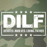 DILF Devoted Involved Loving Father Dad Papa Legacy Tie Dye Trucker Hat