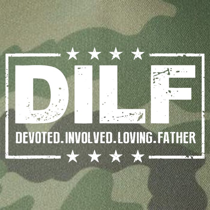 DILF Devoted Involved Loving Father Dad Papa Legacy Tie Dye Trucker Hat