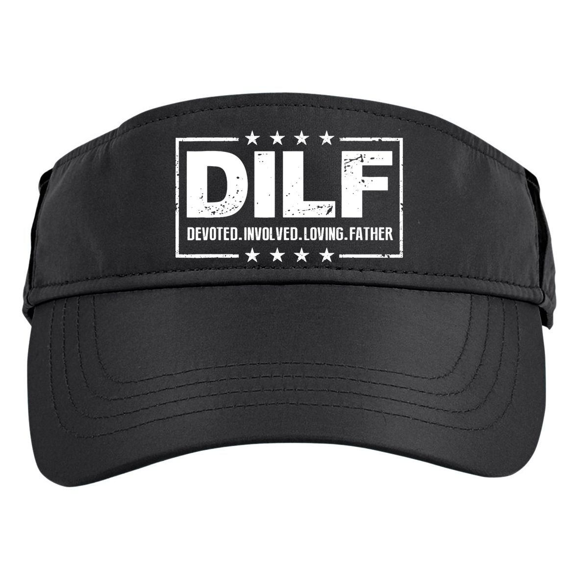 DILF Devoted Involved Loving Father Dad Papa Adult Drive Performance Visor
