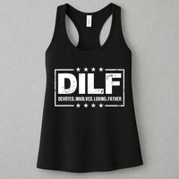 DILF Devoted Involved Loving Father Dad Papa Womens Tank Top