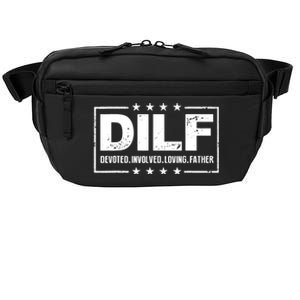 DILF Devoted Involved Loving Father Dad Papa Crossbody Pack