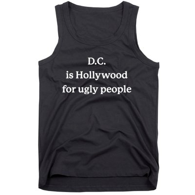 Drinksinthedistrict D.C. Is Hollywood For Ugly People Tank Top