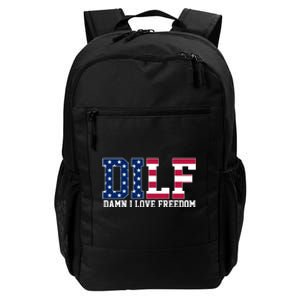 DILF Damn I Love Freedom USA Daily Commute Backpack