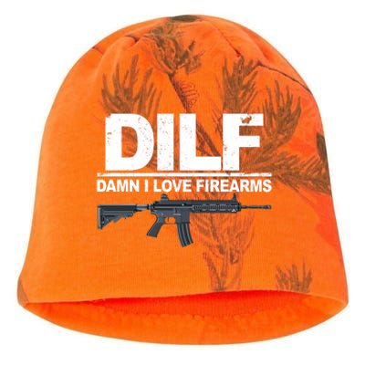 DILF Damn I Love Firearms Kati - Camo Knit Beanie