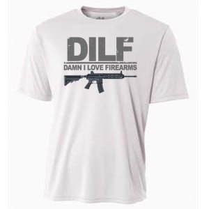 DILF Damn I Love Firearms Cooling Performance Crew T-Shirt