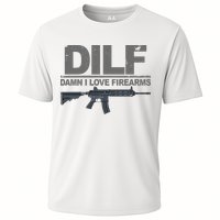 DILF Damn I Love Firearms Cooling Performance Crew T-Shirt