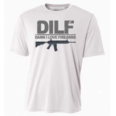 DILF Damn I Love Firearms Cooling Performance Crew T-Shirt