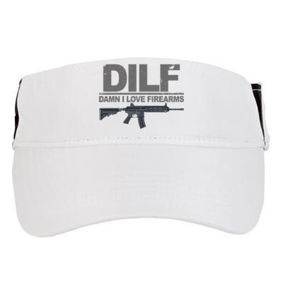 DILF Damn I Love Firearms Adult Drive Performance Visor