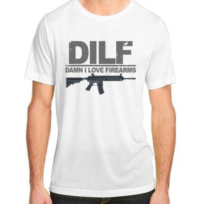 DILF Damn I Love Firearms Adult ChromaSoft Performance T-Shirt