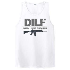 DILF Damn I Love Firearms PosiCharge Competitor Tank