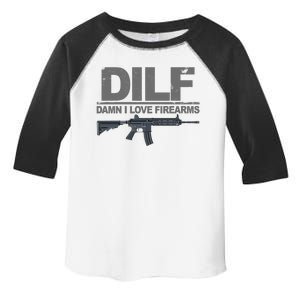 DILF Damn I Love Firearms Toddler Fine Jersey T-Shirt