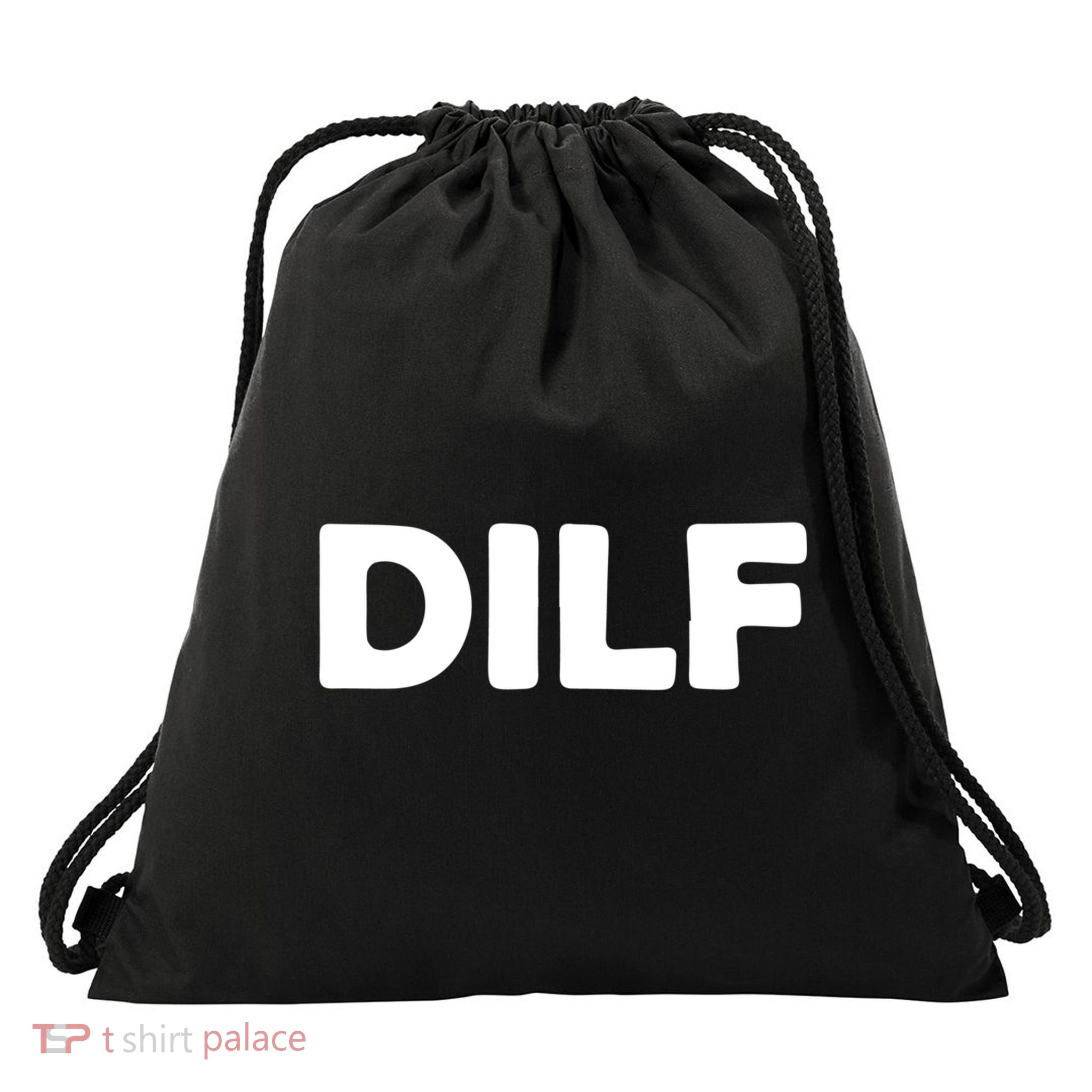 Dilf Drawstring Bag