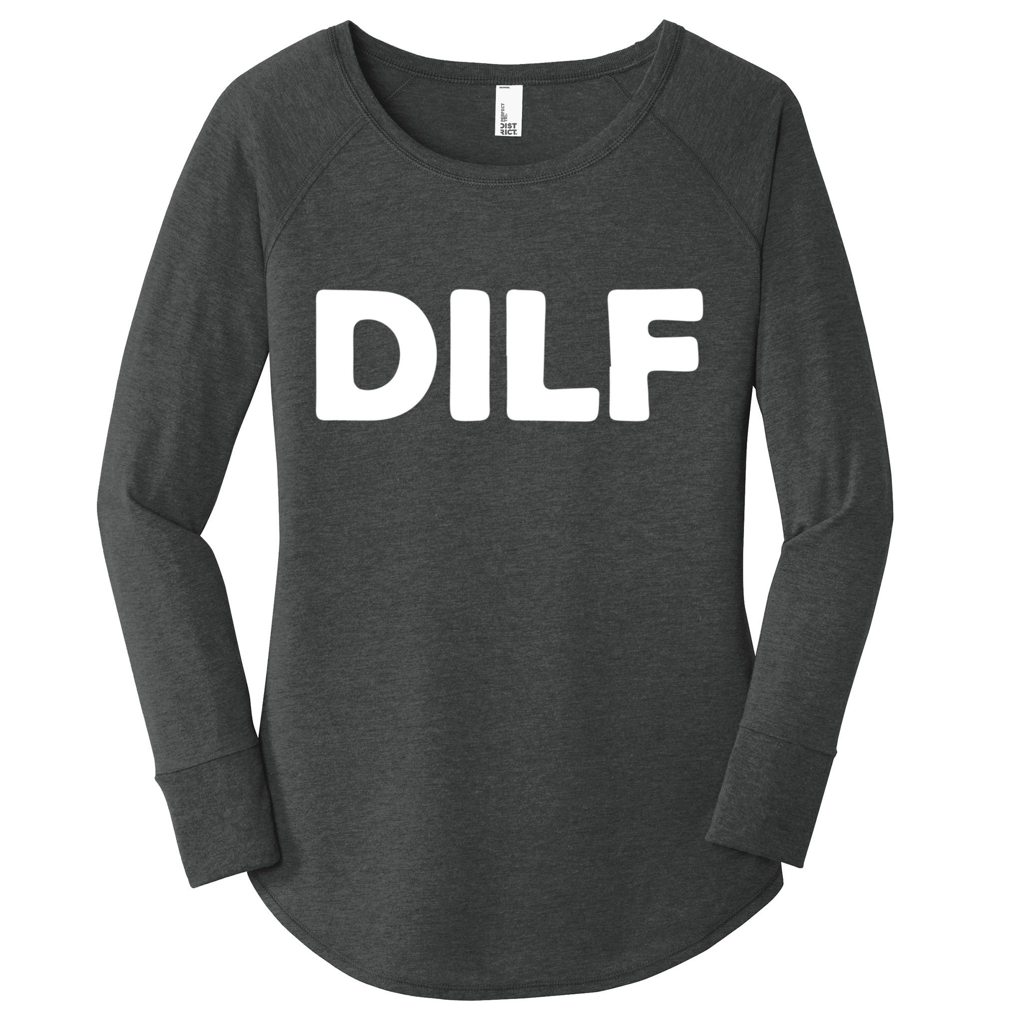 Dilf Women's Perfect Tri Tunic Long Sleeve Shirt