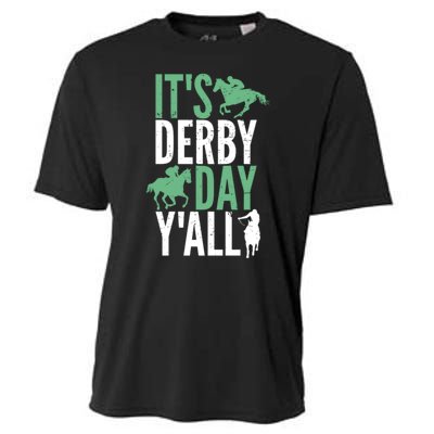 Derby Day It's Derby Day Yall Cooling Performance Crew T-Shirt