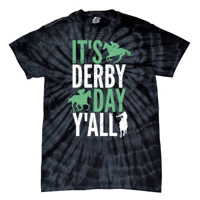 Derby Day It's Derby Day Yall Tie-Dye T-Shirt