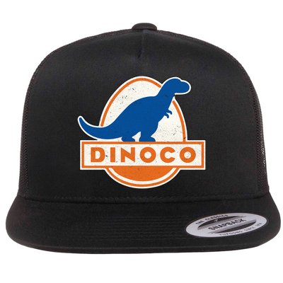 Dinoco Flat Bill Trucker Hat