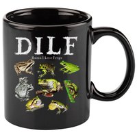 Dilf Damn I Love Frogs Frog Species Graphic 11oz C Handle Ceramic Mug