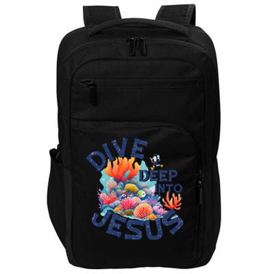 Dive Deep Into Jesus Vacation Bible School Impact Tech Backpack