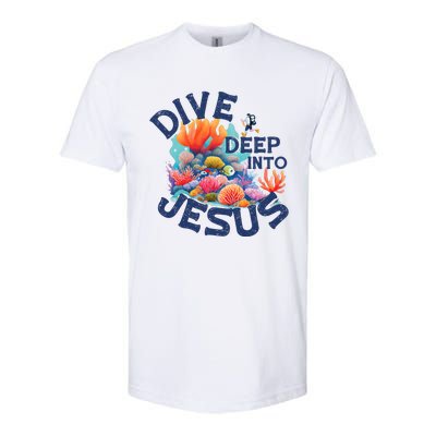 Dive Deep Into Jesus Vacation Bible School Softstyle CVC T-Shirt