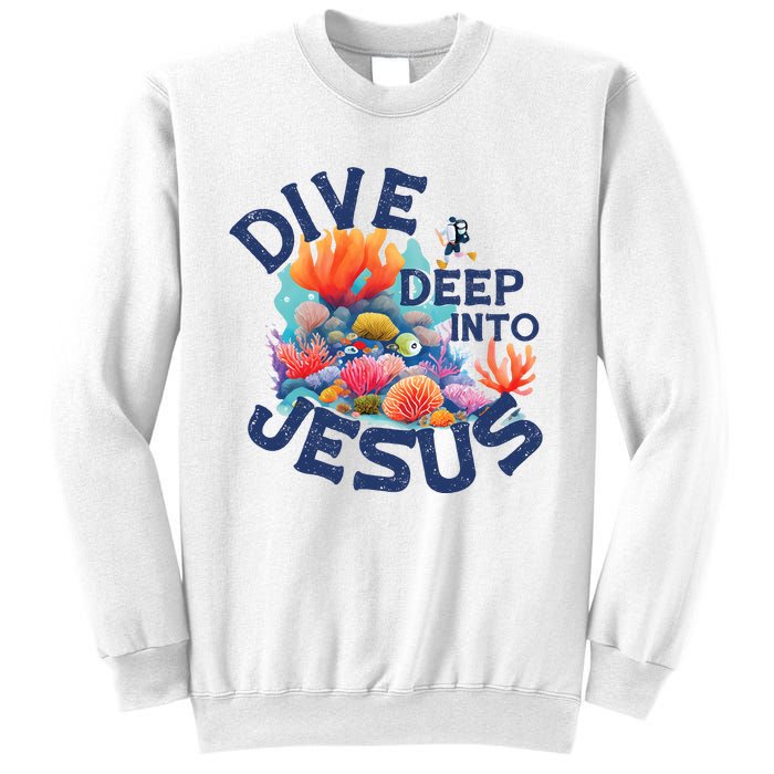 Dive Deep Into Jesus Vacation Bible School Sweatshirt