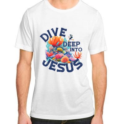 Dive Deep Into Jesus Vacation Bible School Adult ChromaSoft Performance T-Shirt