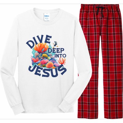 Dive Deep Into Jesus Vacation Bible School Long Sleeve Pajama Set