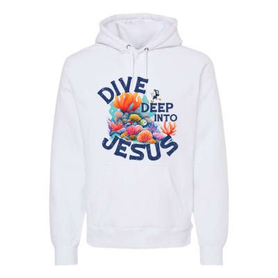 Dive Deep Into Jesus Vacation Bible School Premium Hoodie