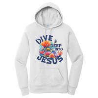 Dive Deep Into Jesus Vacation Bible School Women's Pullover Hoodie