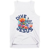 Dive Deep Into Jesus Vacation Bible School Tank Top