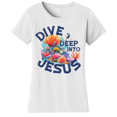 Dive Deep Into Jesus Vacation Bible School Women's T-Shirt