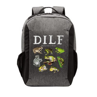 Dilf Damn I Love Frogs Frog Species Graphic Vector Backpack