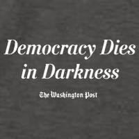 Democracy Dies In Darkness Vector Backpack