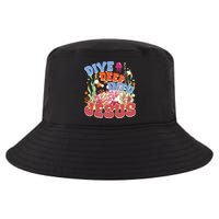 Dive Deep Into Jesus Scuba Vbs 2024 Christian Camp Gift Cool Comfort Performance Bucket Hat