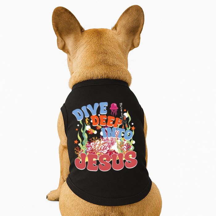 Dive Deep Into Jesus Scuba Vbs 2024 Christian Camp Gift Doggie Tank