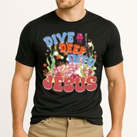 Dive Deep Into Jesus Scuba Vbs 2024 Christian Camp Gift Performance Shirt