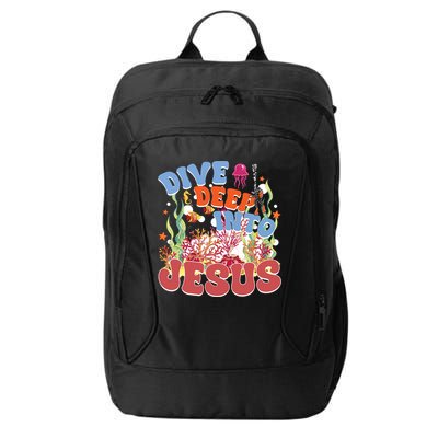 Dive Deep Into Jesus Scuba Vbs 2024 Christian Camp Gift City Backpack